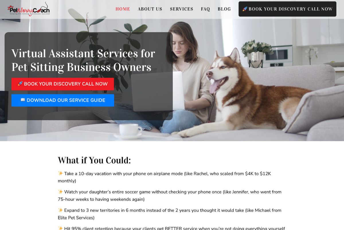 Pet Sitter VA